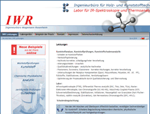 Tablet Screenshot of iwrwagemann.com